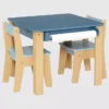 Juego de mesa y 2 sillas para niños pequeños