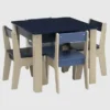 Juego de mesa y sillas para niños pequeños