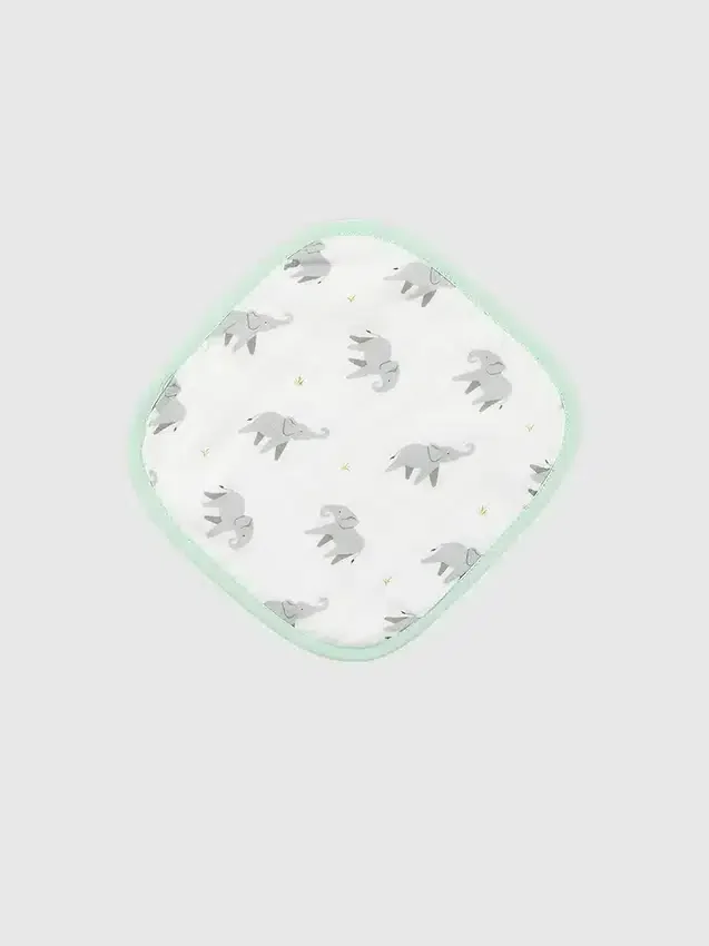 Juego de toallas con capucha «Pequeño elefante» de bambú