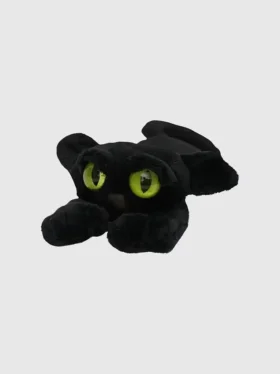Juguete de peluche Lanky Cats: Ziggy, el gato negro