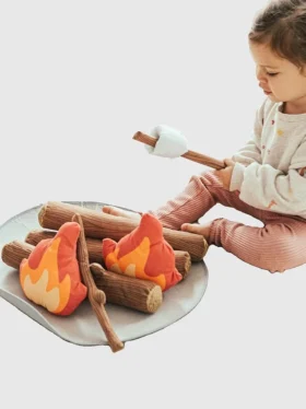 Juguete para niños pequeños «Fogata de campamento y s’mores»