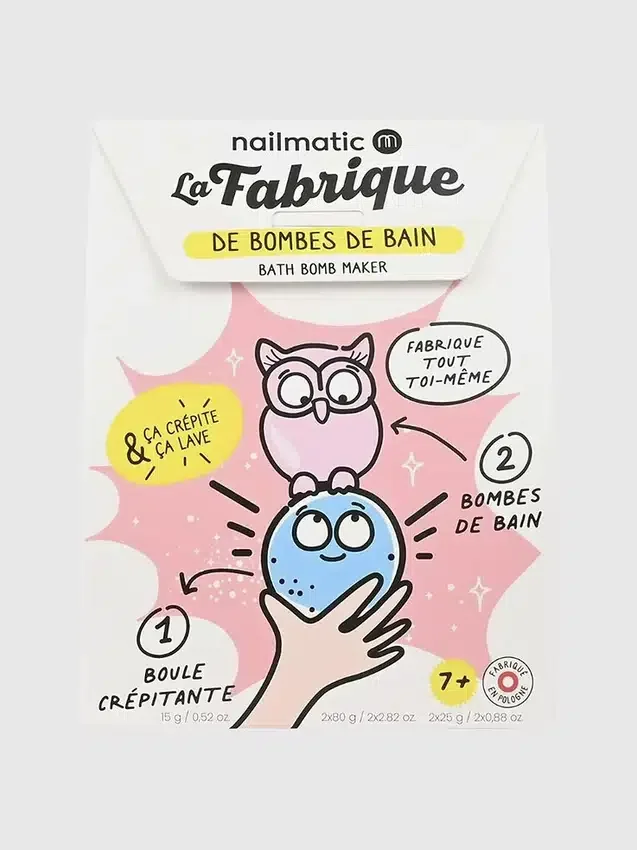 Kit para hacer bombas de baño Nailmatic con bola efervescente