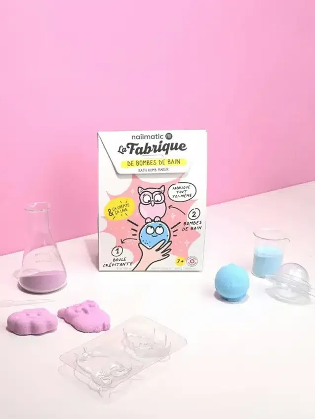 Kit para hacer bombas de baño Nailmatic con bola efervescente