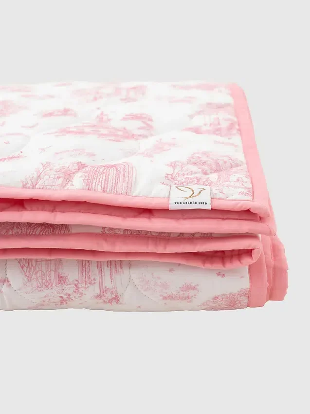 La alfombra de juego acolchada «Gilded Bird Spring Toile»