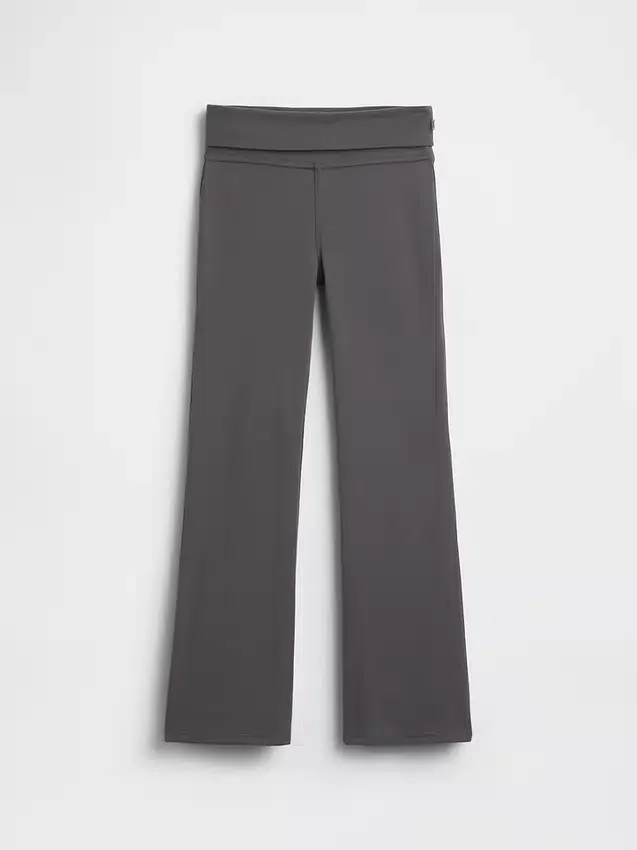 Leggings acampanados con doblez para niños