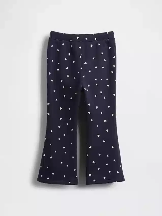 Leggings acampanados con forro suave para bebés y niños pequeños