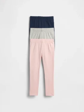 Leggings combinables para bebés y niños (paquete de 3)