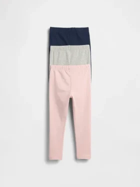 Leggings combinables para bebés y niños (paquete de 3)