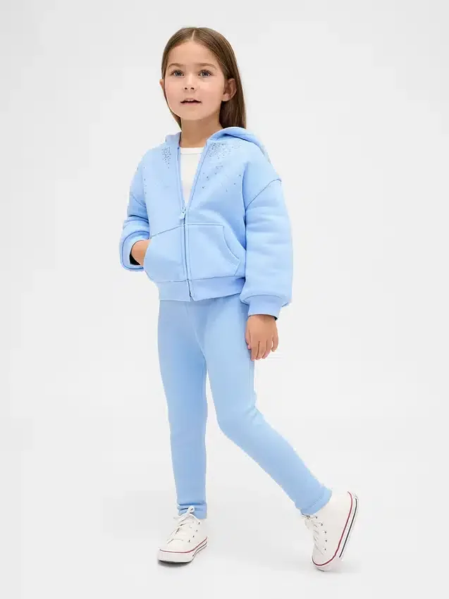 Leggings con forro abrigado para bebés y niños pequeños