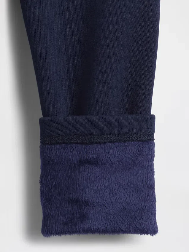 Leggings con forro abrigado para bebés y niños pequeños