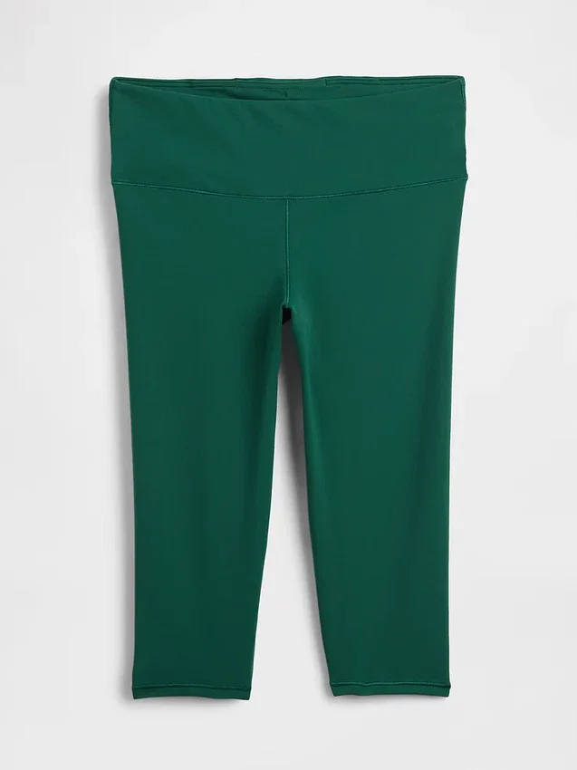 Leggings cortos de talle alto GapFit Smooth