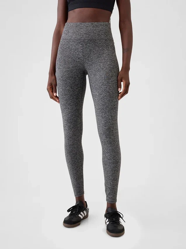 Leggings de jersey de talle alto GapFit Smooth