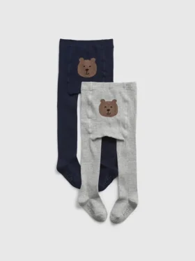 Leggings de osito para niños pequeños (paquete de 2)
