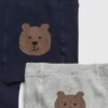 Leggings de osito para niños pequeños (paquete de 2)