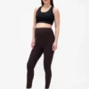 Leggings de panel completo premamá para uso diario