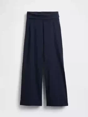 Leggings de pierna ancha con dobladillo para niños