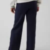 Leggings de pierna ancha con dobladillo para niños