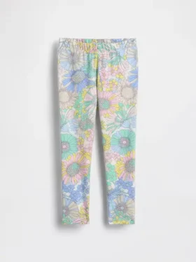 Leggings florales combinables para bebés y niños pequeños