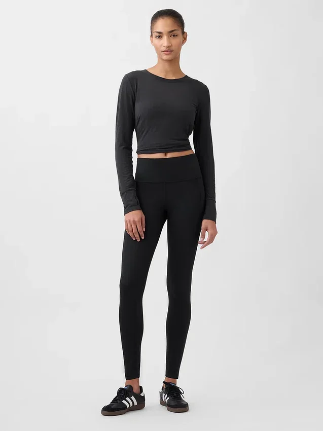 Leggings GapFit de talle alto y corte completo
