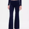 Leggings modernos de pijama con doble vuelta