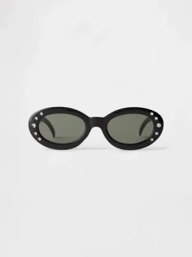 Lentes de sol ovalados retro para niños