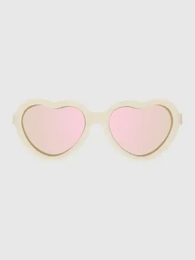 Lentes de sol polarizados Babiators para niños pequeños y niños con diseño de corazón