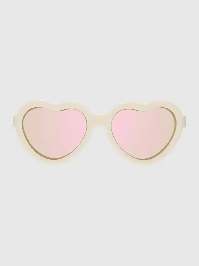Lentes de sol polarizados Babiators para niños pequeños y niños con diseño de corazón
