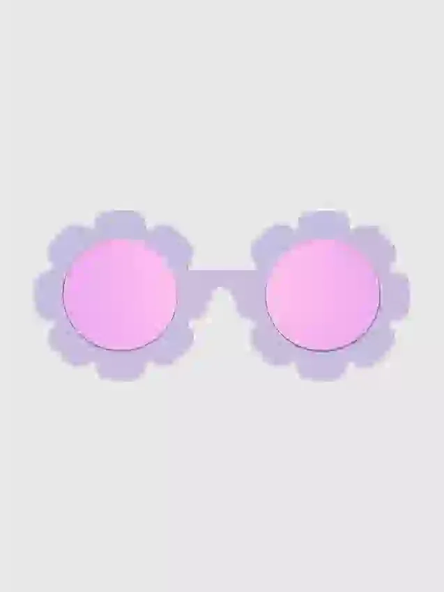 Lentes de sol polarizados con diseño de flor de Babiators para niños pequeños y niños