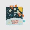 Libro de actividades suave y crujiente «Little Rocket Finds Home»