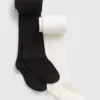 Mallas básicas de punto para niños (paquete de 2)