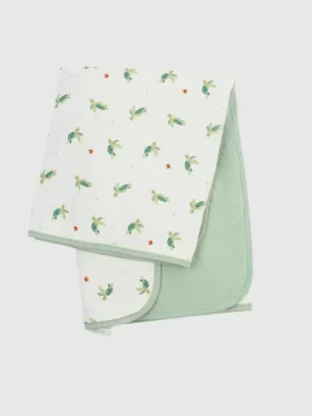 Manta de bambú «Little Turtle» para bebé