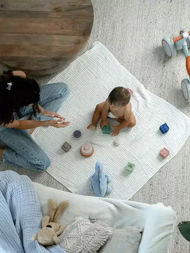 Manta de muselina para bebé de Comfy Cubs