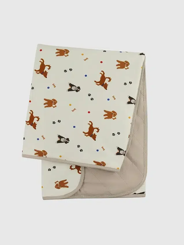 Manta para bebé Bamboo Little Dogs