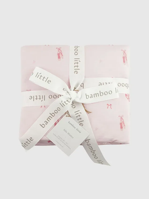 Manta para bebé de bambú «Little Ballerina»