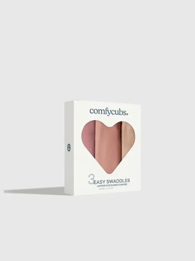 Mantas de envoltura fáciles de usar con cremallera de Comfy Cubs