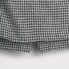 Mini falda-pantalón de mezcla de lino