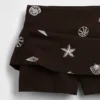 Mini falda-pantalón de mezcla de lino