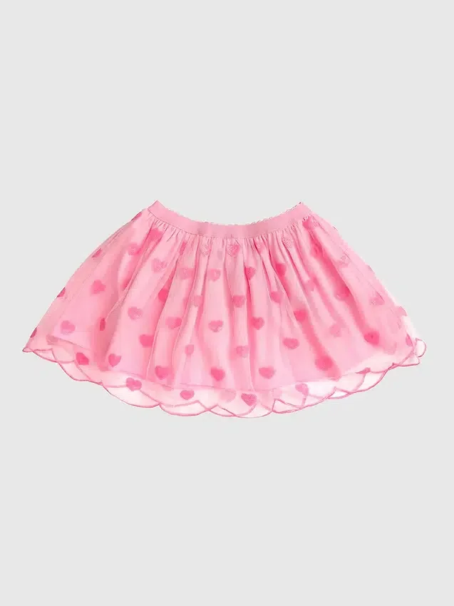 Mini tutú Sweet Wink con corazones de lentejuelas
