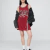 Mini vestido de jersey reciclado de los Miami Heat de la NBA