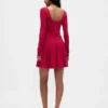 Minivestido de cintura baja
