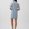 Minivestido de denim ultrasuave