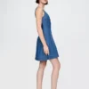 Minivestido de mezclilla