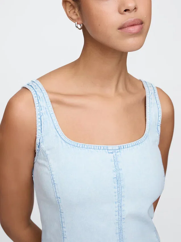 Minivestido de mezclilla