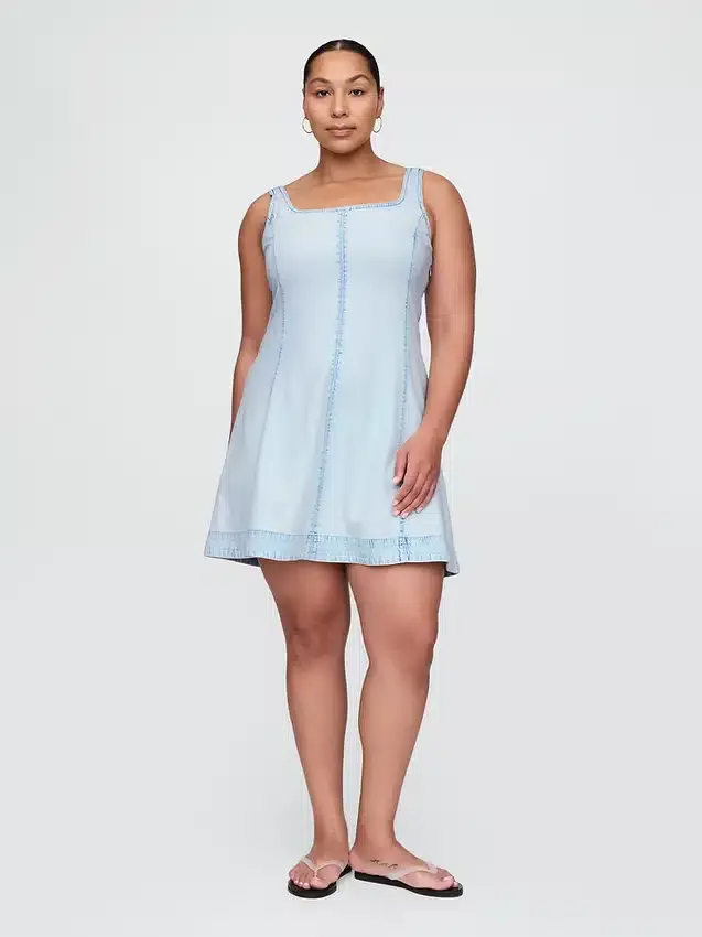 Minivestido de mezclilla