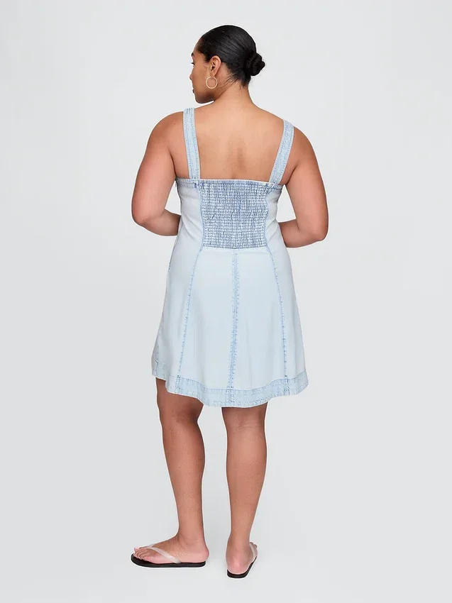 Minivestido de mezclilla