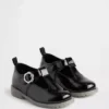Mocasines con correa en T para niños pequeños