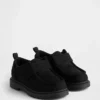 Mocasines de gamuza vegana para niños pequeños