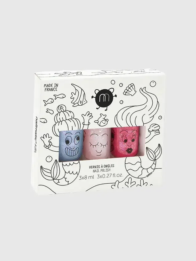 Nailmatic: Set de esmaltes de uñas «Las Sirenas»