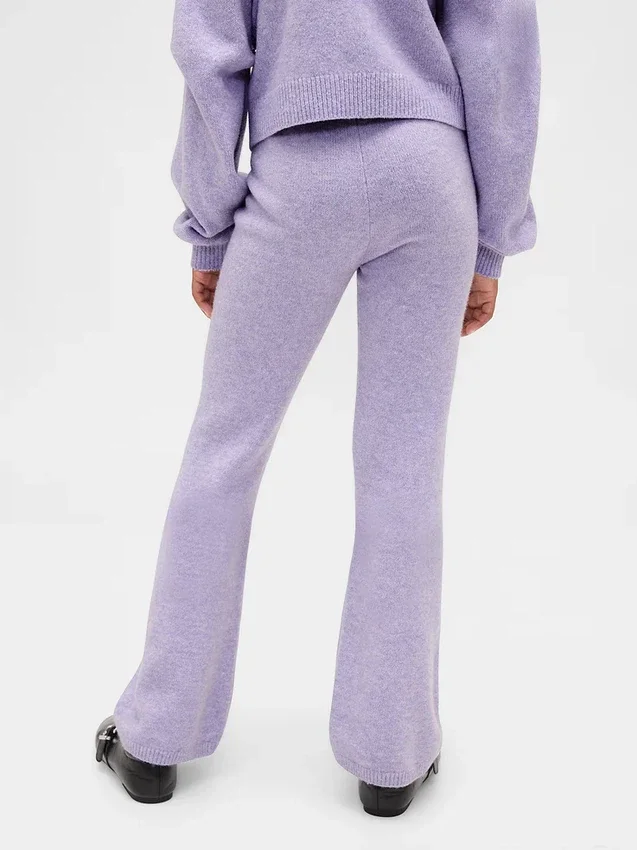 Pantalones acampanados de jerséu CashSoft para niños