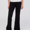 Pantalones acampanados de ponte para uniforme infantil
